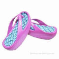 Women's Beach Flip Flops, Available in Different Upper Designs, Durable and Breathable